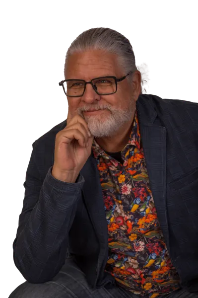 Mark ten Seldam aan het werk